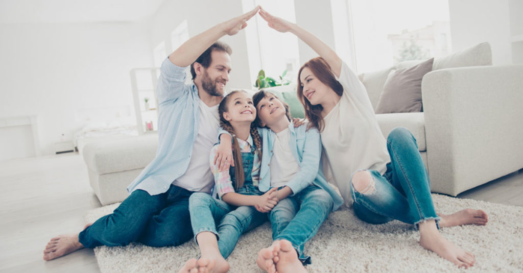 Wohnfläche für Familie mit Kind