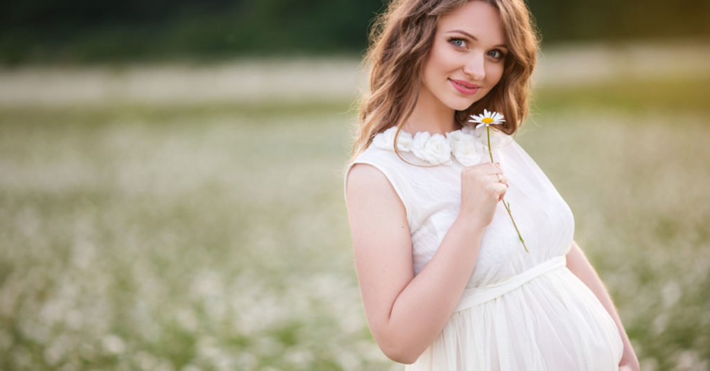 Hochzeit mit Babybauch