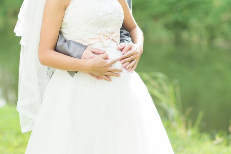 hochzeit und schwangerschaft