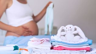 Krankenhaustasche für die Geburt