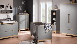 Stilvoll und mit allem Komfort: Sten bringt trendiges Grau ins Kinderzimmer.